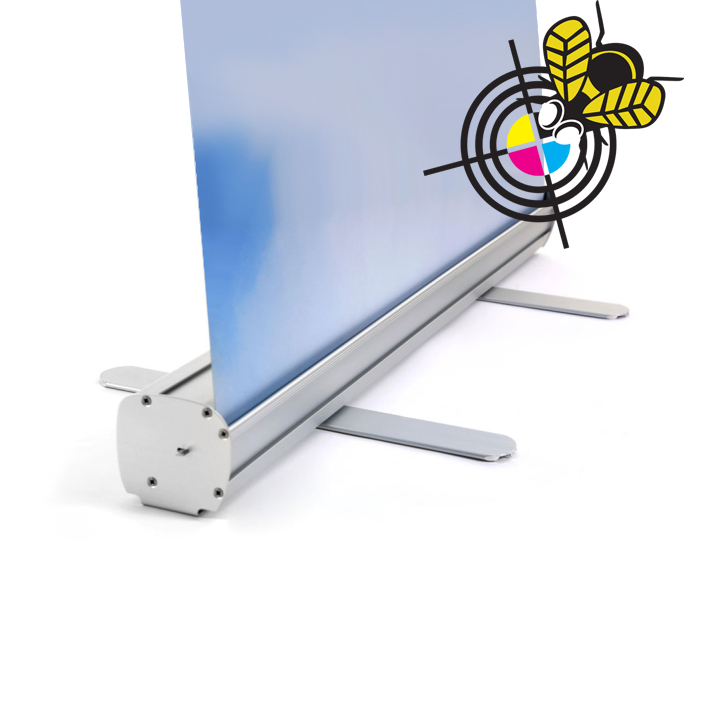 Banner Roll-Up Kit Completo 0,80x2 Metros Duas Pernas