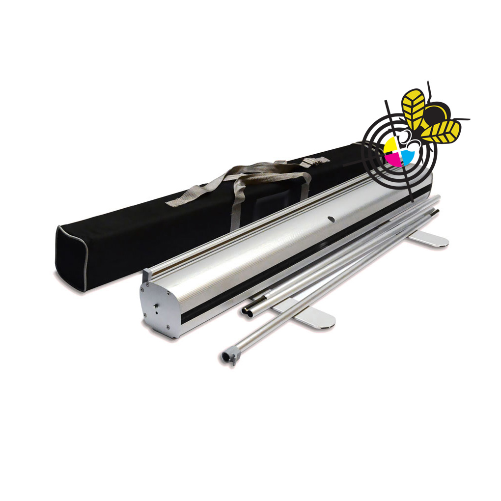 Banner Roll-Up Kit Completo 0,80x2 Metros Duas Pernas